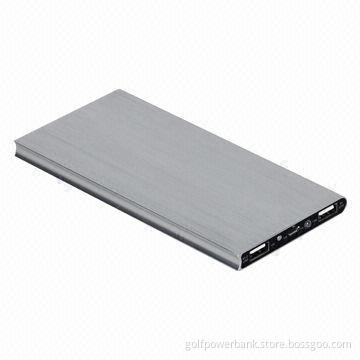 Universal Moved Power Bank/Lithium Polymer Battery with 8,000mAh Capacity, Dual-USB Output